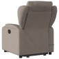 vidaXL Massagesessel mit Aufstehhilfe Taupe Stoff vidaXL Massagesessel mit Aufstehhilfe Taupe Stoff