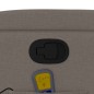 vidaXL Massagesessel mit Aufstehhilfe Taupe Stoff vidaXL Massagesessel mit Aufstehhilfe Taupe Stoff