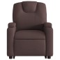 vidaXL Relaxsessel mit Aufstehhilfe Elektrisch Dunkelbraun Stoff vidaXL Relaxsessel mit Aufstehhilfe Elektrisch Dunkelbraun Stoff
