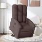 vidaXL Relaxsessel mit Aufstehhilfe Elektrisch Dunkelbraun Stoff vidaXL Relaxsessel mit Aufstehhilfe Elektrisch Dunkelbraun Stoff