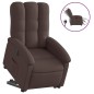 vidaXL Relaxsessel mit Aufstehhilfe Elektrisch Dunkelbraun Stoff vidaXL Relaxsessel mit Aufstehhilfe Elektrisch Dunkelbraun Stoff