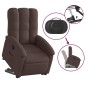 vidaXL Relaxsessel mit Aufstehhilfe Elektrisch Dunkelbraun Stoff vidaXL Relaxsessel mit Aufstehhilfe Elektrisch Dunkelbraun Stoff