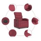 vidaXL Relaxsessel mit Aufstehhilfe Elektrisch Weinrot Stoff vidaXL Relaxsessel mit Aufstehhilfe Elektrisch Weinrot Stoff