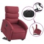 vidaXL Relaxsessel mit Aufstehhilfe Elektrisch Weinrot Stoff vidaXL Relaxsessel mit Aufstehhilfe Elektrisch Weinrot Stoff