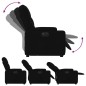 vidaXL Relaxsessel mit Aufstehhilfe Elektrisch Schwarz Stoff vidaXL Relaxsessel mit Aufstehhilfe Elektrisch Schwarz Stoff