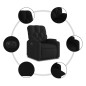 vidaXL Relaxsessel mit Aufstehhilfe Elektrisch Schwarz Stoff vidaXL Relaxsessel mit Aufstehhilfe Elektrisch Schwarz Stoff