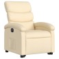 vidaXL Relaxsessel mit Aufstehhilfe Elektrisch Creme Stoff vidaXL Relaxsessel mit Aufstehhilfe Elektrisch Creme Stoff