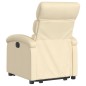 vidaXL Relaxsessel mit Aufstehhilfe Elektrisch Creme Stoff vidaXL Relaxsessel mit Aufstehhilfe Elektrisch Creme Stoff