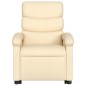 vidaXL Relaxsessel mit Aufstehhilfe Elektrisch Creme Stoff vidaXL Relaxsessel mit Aufstehhilfe Elektrisch Creme Stoff