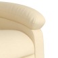 vidaXL Relaxsessel mit Aufstehhilfe Elektrisch Creme Stoff vidaXL Relaxsessel mit Aufstehhilfe Elektrisch Creme Stoff