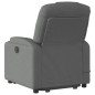 vidaXL Elektrischer Massagesessel mit Aufstehhilfe Dunkelgrau Stoff vidaXL Elektrischer Massagesessel mit Aufstehhilfe Dunkelgrau Stoff