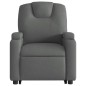 vidaXL Elektrischer Massagesessel mit Aufstehhilfe Dunkelgrau Stoff vidaXL Elektrischer Massagesessel mit Aufstehhilfe Dunkelgrau Stoff