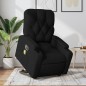 vidaXL Elektrischer Massagesessel mit Aufstehhilfe Schwarz Stoff vidaXL Elektrischer Massagesessel mit Aufstehhilfe Schwarz Stoff