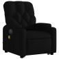 vidaXL Elektrischer Massagesessel mit Aufstehhilfe Schwarz Stoff vidaXL Elektrischer Massagesessel mit Aufstehhilfe Schwarz Stoff
