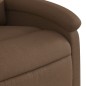 vidaXL Elektrischer Massagesessel mit Aufstehhilfe Braun Stoff vidaXL Elektrischer Massagesessel mit Aufstehhilfe Braun Stoff