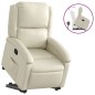 vidaXL Relaxsessel mit Aufstehhilfe Creme Kunstleder vidaXL Relaxsessel mit Aufstehhilfe Creme Kunstleder