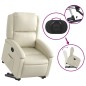 vidaXL Relaxsessel mit Aufstehhilfe Creme Kunstleder vidaXL Relaxsessel mit Aufstehhilfe Creme Kunstleder
