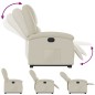 vidaXL Relaxsessel mit Aufstehhilfe Creme Kunstleder vidaXL Relaxsessel mit Aufstehhilfe Creme Kunstleder