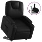 vidaXL Relaxsessel mit Aufstehhilfe Schwarz Kunstleder vidaXL Relaxsessel mit Aufstehhilfe Schwarz Kunstleder