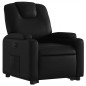 vidaXL Relaxsessel mit Aufstehhilfe Schwarz Kunstleder vidaXL Relaxsessel mit Aufstehhilfe Schwarz Kunstleder