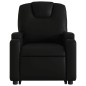 vidaXL Relaxsessel mit Aufstehhilfe Schwarz Kunstleder vidaXL Relaxsessel mit Aufstehhilfe Schwarz Kunstleder