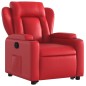 vidaXL Relaxsessel mit Aufstehhilfe Rot Kunstleder vidaXL Relaxsessel mit Aufstehhilfe Rot Kunstleder