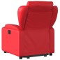 vidaXL Relaxsessel mit Aufstehhilfe Rot Kunstleder vidaXL Relaxsessel mit Aufstehhilfe Rot Kunstleder