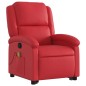 vidaXL Massagesessel mit Aufstehhilfe Rot Kunstleder vidaXL Massagesessel mit Aufstehhilfe Rot Kunstleder
