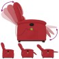 vidaXL Massagesessel mit Aufstehhilfe Rot Kunstleder vidaXL Massagesessel mit Aufstehhilfe Rot Kunstleder