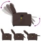 vidaXL Massagesessel mit Aufstehhilfe Braun Kunstleder vidaXL Massagesessel mit Aufstehhilfe Braun Kunstleder