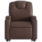 vidaXL Massagesessel mit Aufstehhilfe Braun Kunstleder vidaXL Massagesessel mit Aufstehhilfe Braun Kunstleder