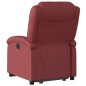 vidaXL Relaxsessel mit Aufstehhilfe Elektrisch Weinrot Kunstleder vidaXL Relaxsessel mit Aufstehhilfe Elektrisch Weinrot Kunstleder