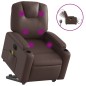 vidaXL Massagesessel mit Aufstehhilfe Elektrisch Braun Kunstleder vidaXL Massagesessel mit Aufstehhilfe Elektrisch Braun Kunstleder