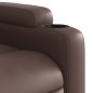 vidaXL Massagesessel mit Aufstehhilfe Elektrisch Braun Kunstleder vidaXL Massagesessel mit Aufstehhilfe Elektrisch Braun Kunstleder