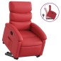 vidaXL Relaxsessel mit Aufstehhilfe Rot Kunstleder vidaXL Relaxsessel mit Aufstehhilfe Rot Kunstleder