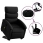 vidaXL Massagesessel mit Aufstehhilfe Schwarz Kunstleder vidaXL Massagesessel mit Aufstehhilfe Schwarz Kunstleder