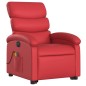 vidaXL Massagesessel mit Aufstehhilfe Elektrisch Rot Kunstleder vidaXL Massagesessel mit Aufstehhilfe Elektrisch Rot Kunstleder
