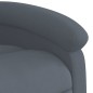 vidaXL Massagesessel mit Aufstehhilfe Elektrisch Dunkelgrau Samt vidaXL Massagesessel mit Aufstehhilfe Elektrisch Dunkelgrau Samt