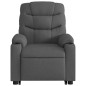 vidaXL Massagesessel mit Aufstehhilfe Dunkelgrau Stoff vidaXL Massagesessel mit Aufstehhilfe Dunkelgrau Stoff