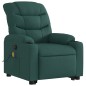 vidaXL Massagesessel mit Aufstehhilfe Dunkelgrün Stoff vidaXL Massagesessel mit Aufstehhilfe Dunkelgrün Stoff