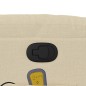 vidaXL Massagesessel mit Aufstehhilfe Creme Stoff vidaXL Massagesessel mit Aufstehhilfe Creme Stoff