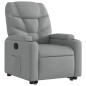 vidaXL Relaxsessel mit Aufstehhilfe Hellgrau Stoff vidaXL Relaxsessel mit Aufstehhilfe Hellgrau Stoff