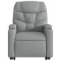 vidaXL Relaxsessel mit Aufstehhilfe Hellgrau Stoff vidaXL Relaxsessel mit Aufstehhilfe Hellgrau Stoff