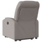 vidaXL Relaxsessel mit Aufstehhilfe Taupe Stoff vidaXL Relaxsessel mit Aufstehhilfe Taupe Stoff