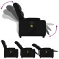 vidaXL Massagesessel mit Aufstehhilfe Schwarz Kunstleder vidaXL Massagesessel mit Aufstehhilfe Schwarz Kunstleder