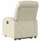 vidaXL Relaxsessel mit Aufstehhilfe Elektrisch Creme Kunstleder vidaXL Relaxsessel mit Aufstehhilfe Elektrisch Creme Kunstleder