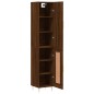 vidaXL Highboard Braun Eichen-Optik 34,5x34x180 cm Holzwerkstoff vidaXL Highboard Braun Eichen-Optik 34,5x34x180 cm Holzwerkstoff