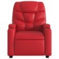 vidaXL Massagesessel mit Aufstehhilfe Elektrisch Rot Kunstleder vidaXL Massagesessel mit Aufstehhilfe Elektrisch Rot Kunstleder