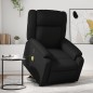 vidaXL Massagesessel mit Aufstehhilfe Elektrisch Schwarz Kunstleder vidaXL Massagesessel mit Aufstehhilfe Elektrisch Schwarz Kunstleder