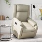 vidaXL Relaxsessel mit Aufstehhilfe Elektrisch Creme Kunstleder vidaXL Relaxsessel mit Aufstehhilfe Elektrisch Creme Kunstleder